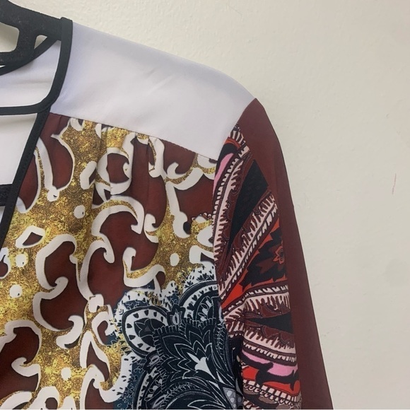 CLOVER CANYON | Kosack Paisley Tie Waist Dress - Picture 6 of 14